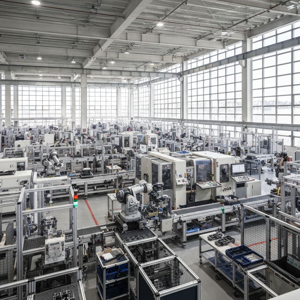 Factory interior